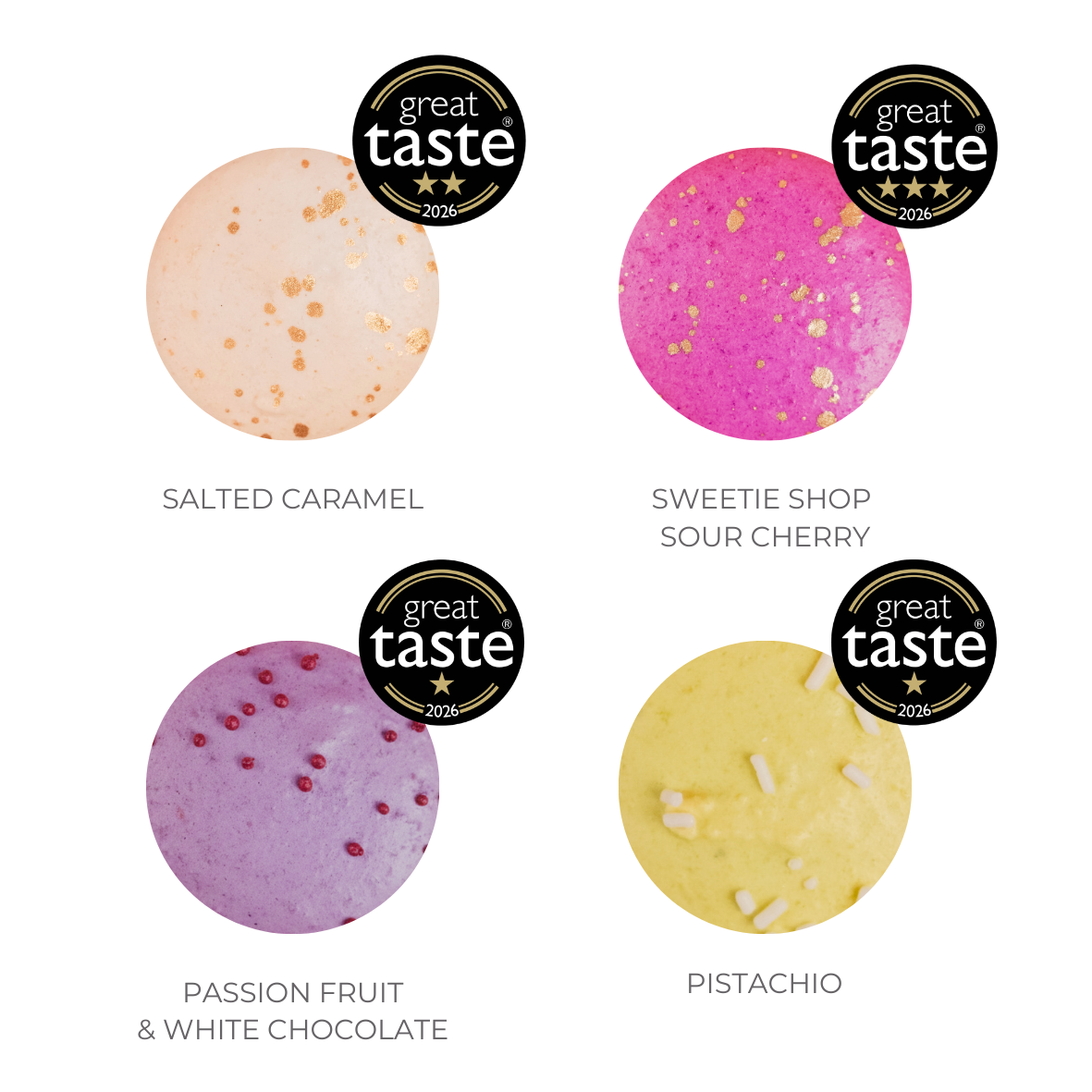 Great Taste Award Winning 12 Piece Macaron Collection