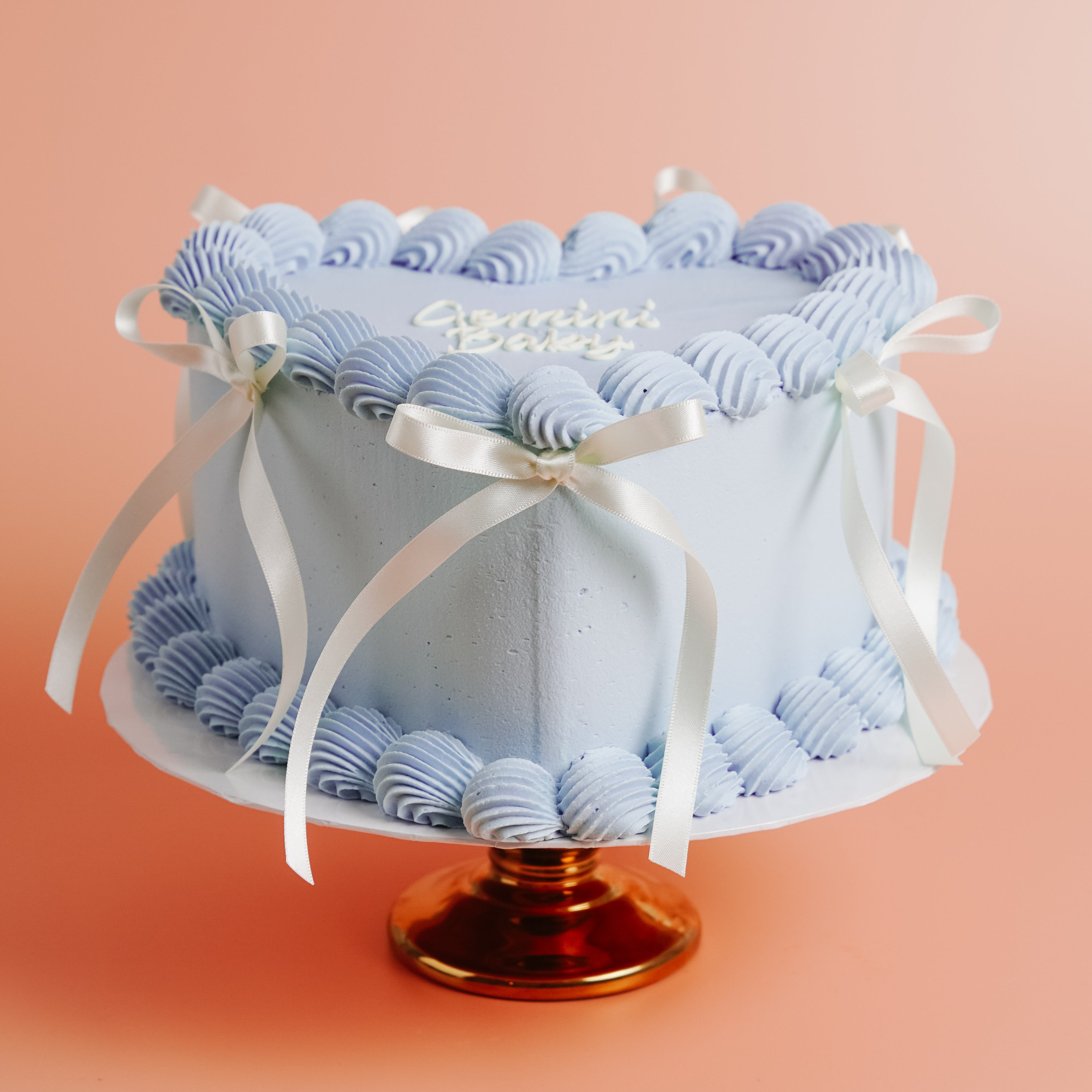 Heart Shell-ebrate Cake