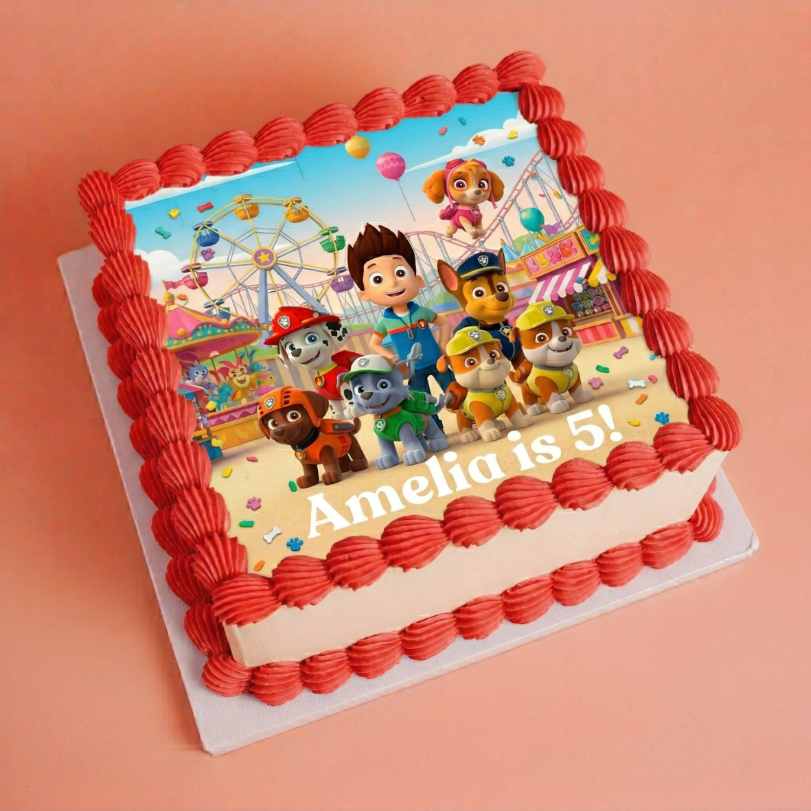 Paw Patrol & Pals Kids Birthday Cake