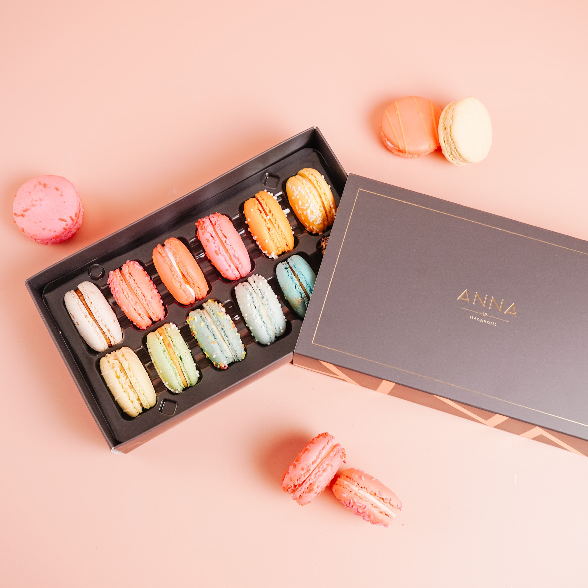 12-piece Seasonal Macaron Box