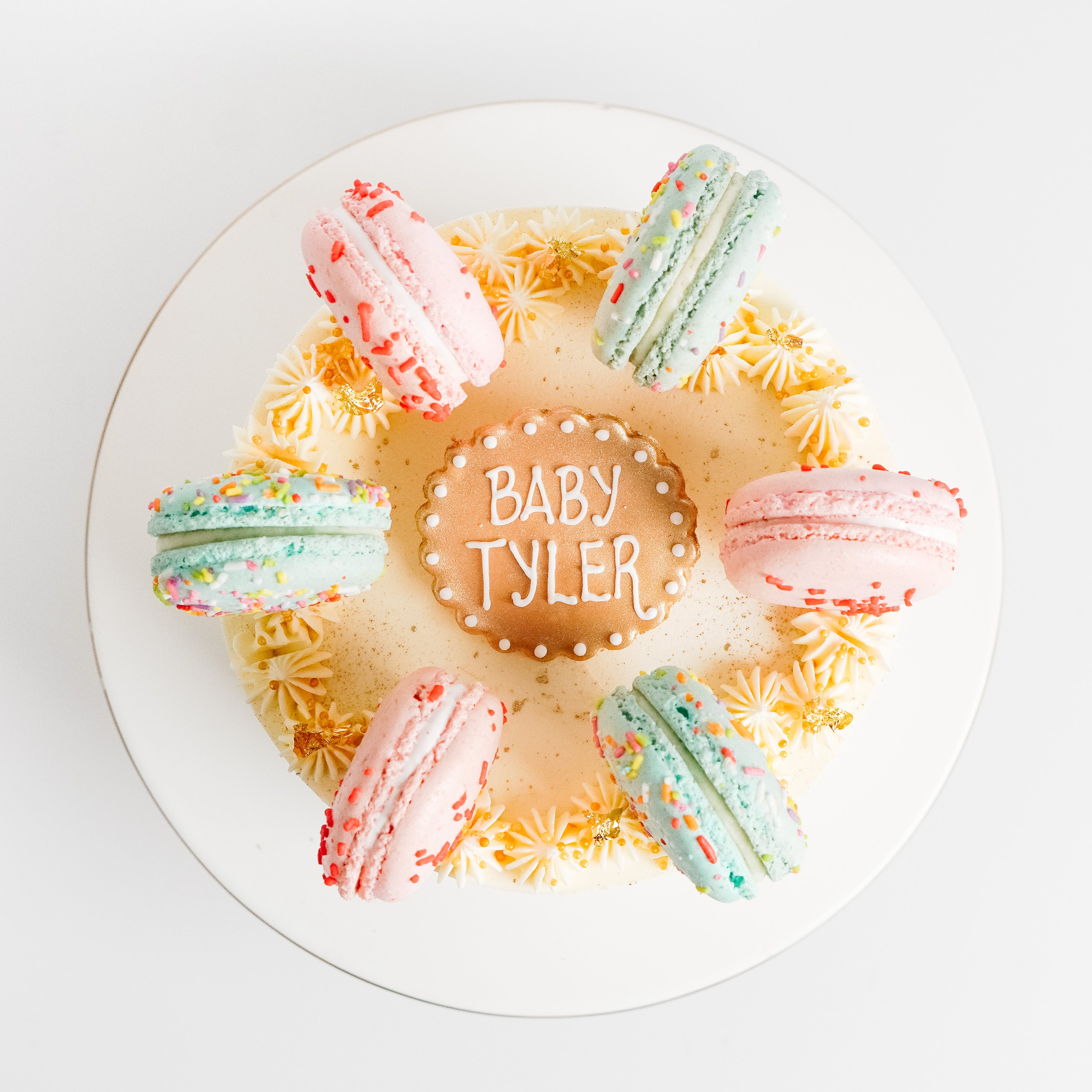 Gender Reveal Cake