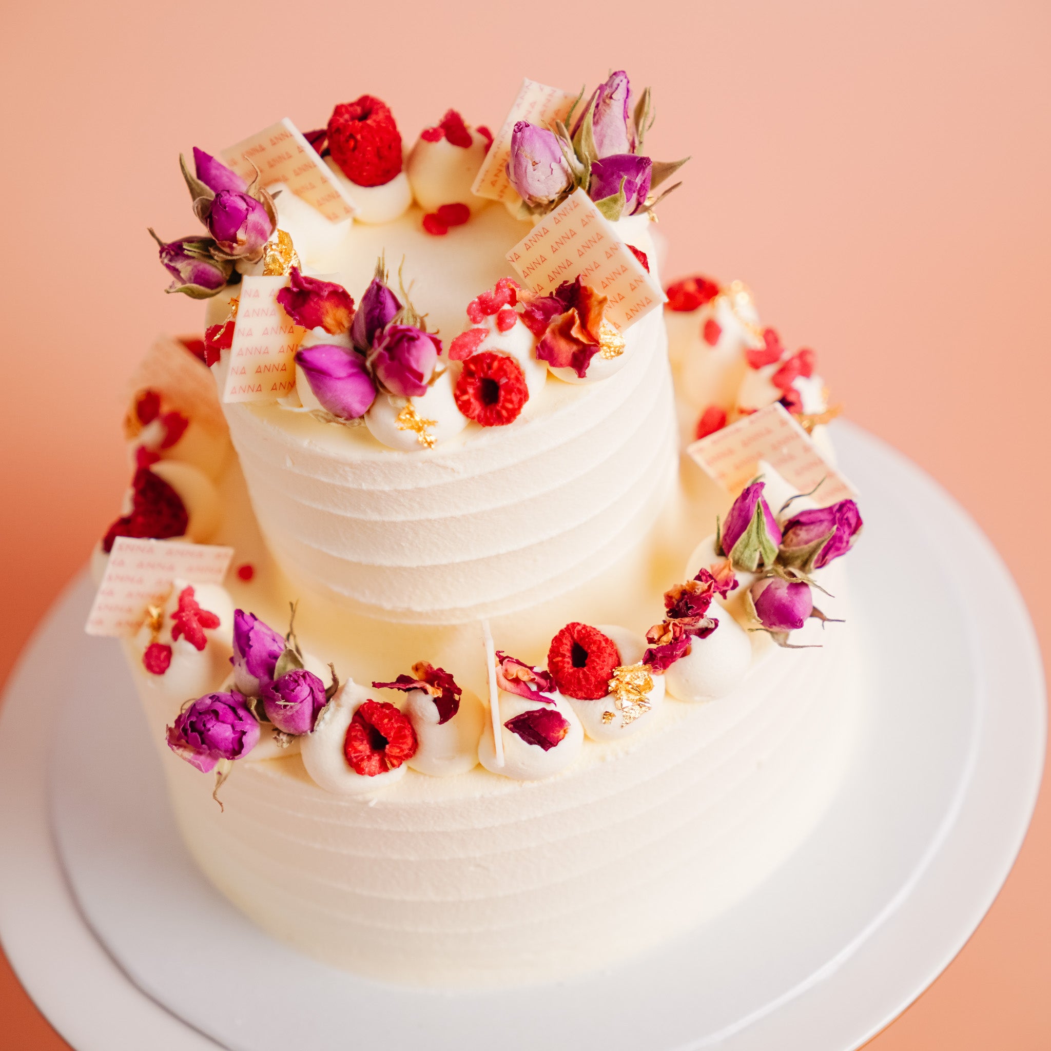 Rustic Petals Baby 2 Tier