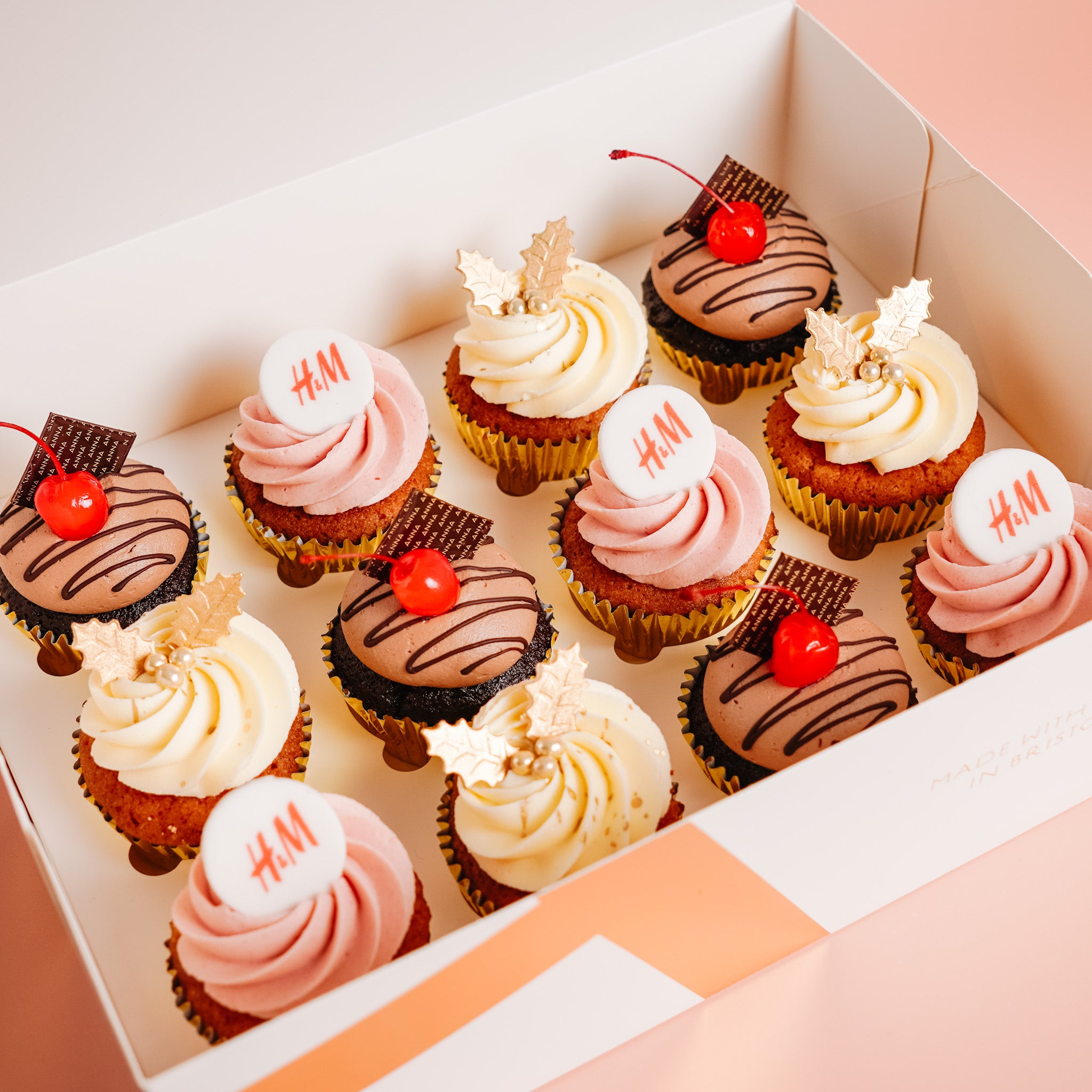 Corporate Christmas Cupcake Collection