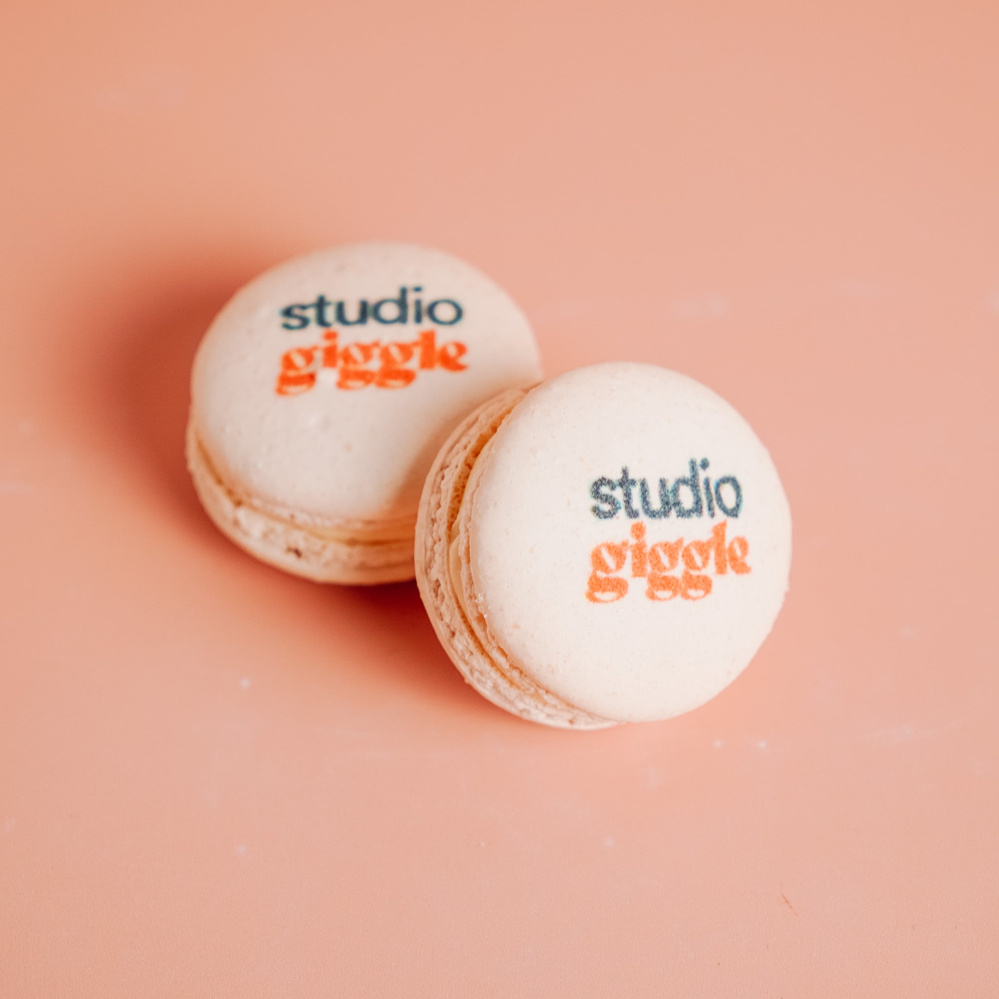 Branded Macaron Matchbox Favours