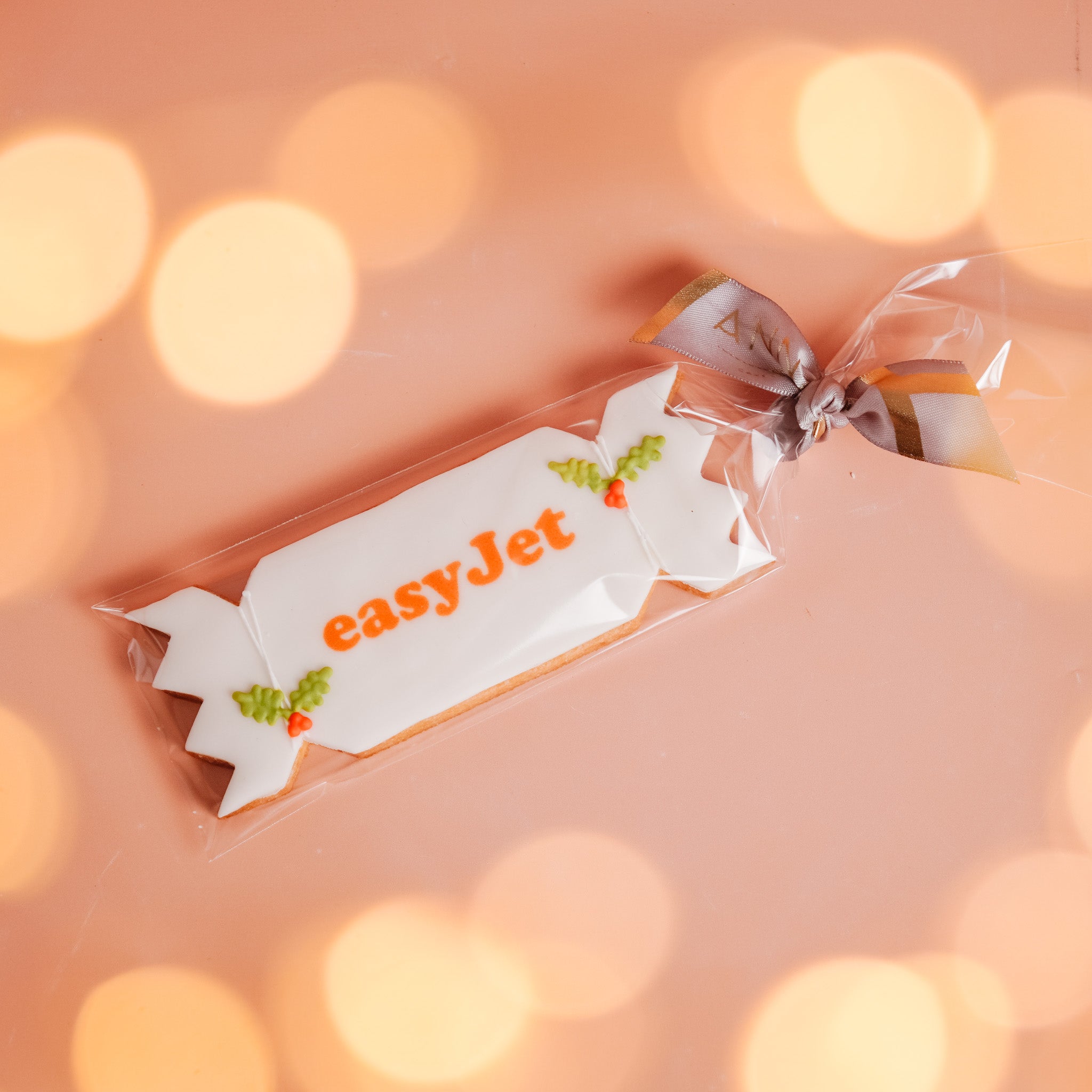 Logo Christmas Cracker Biscuit