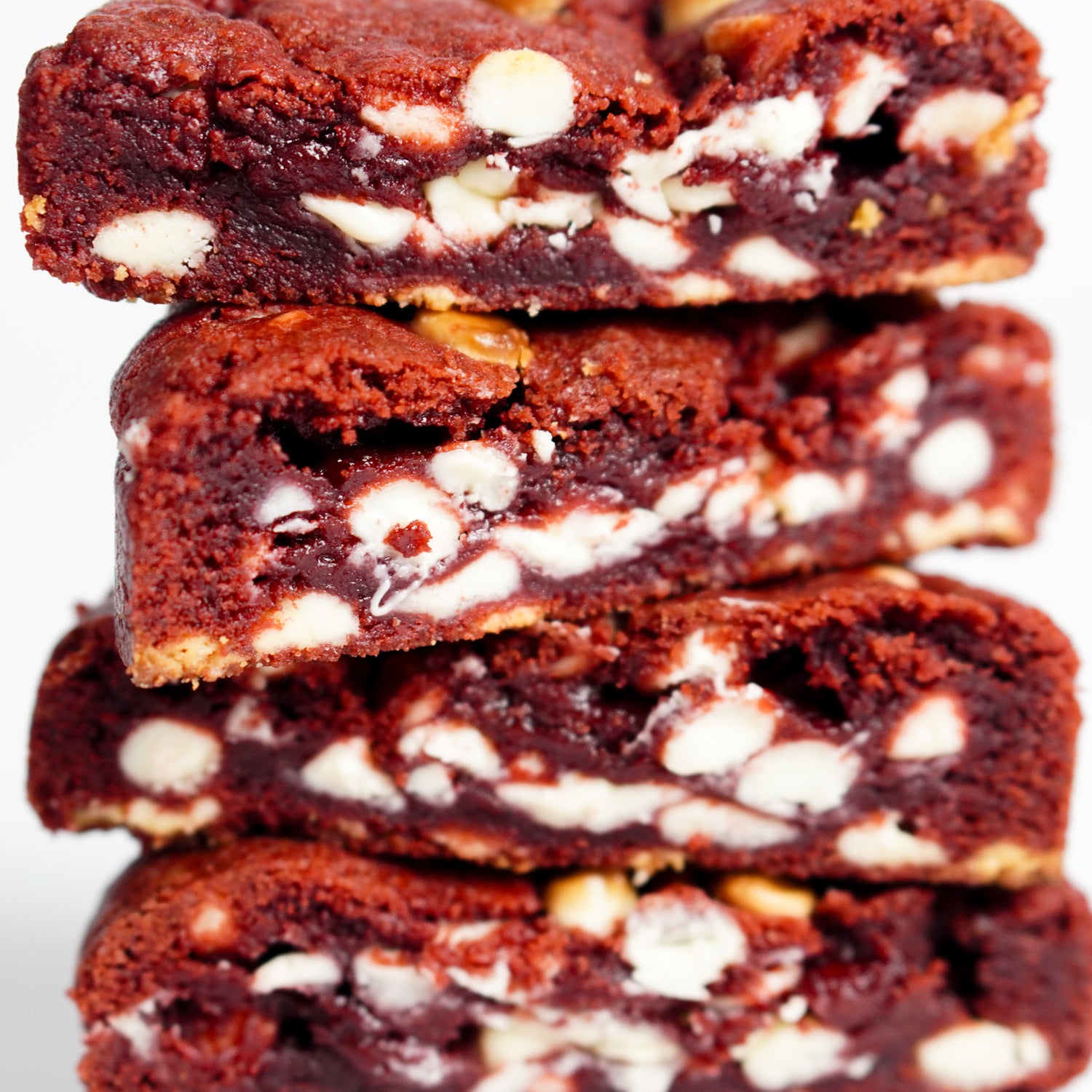 Red Velvet Chunky Cookies