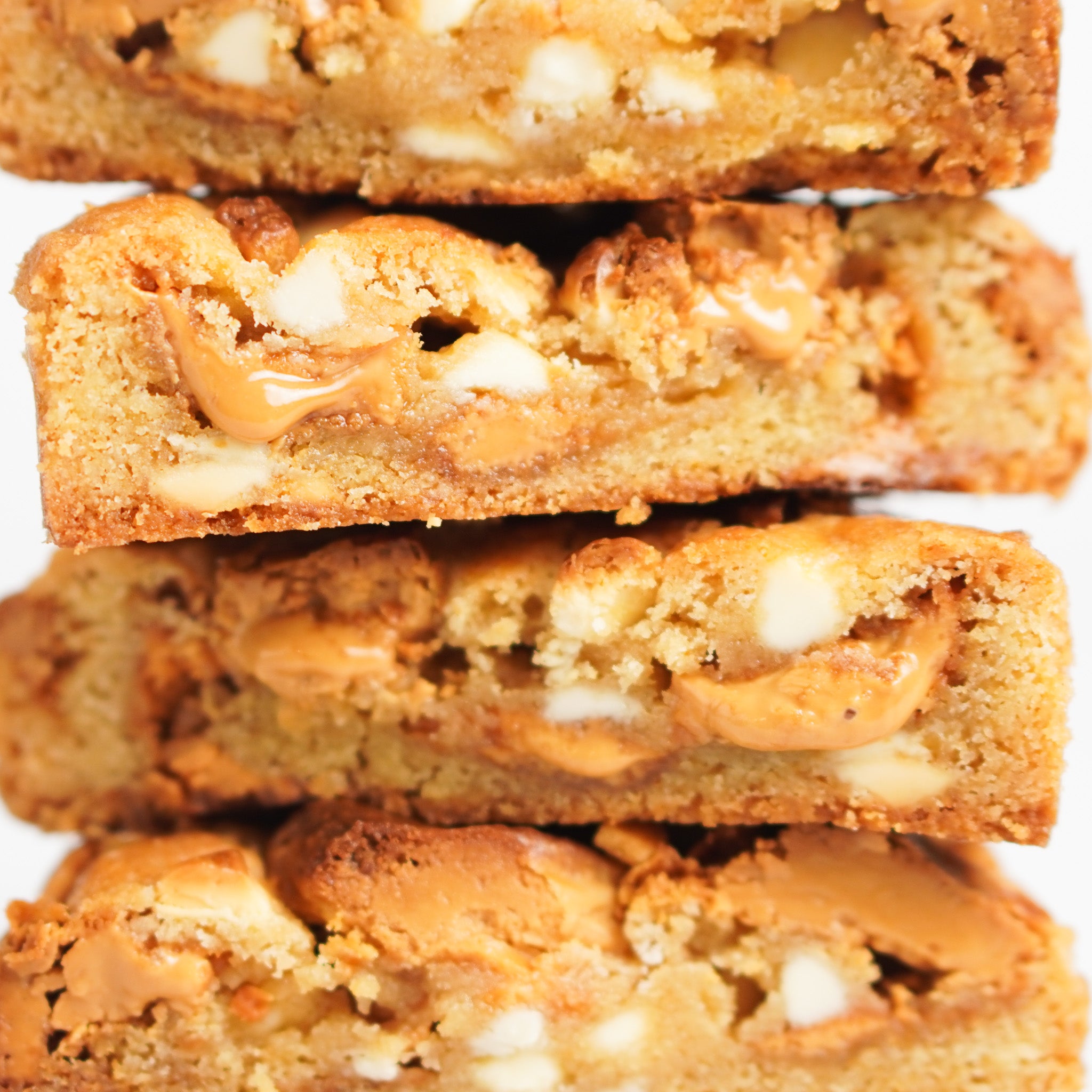 Caramelised White Chocolate Chunky Cookies