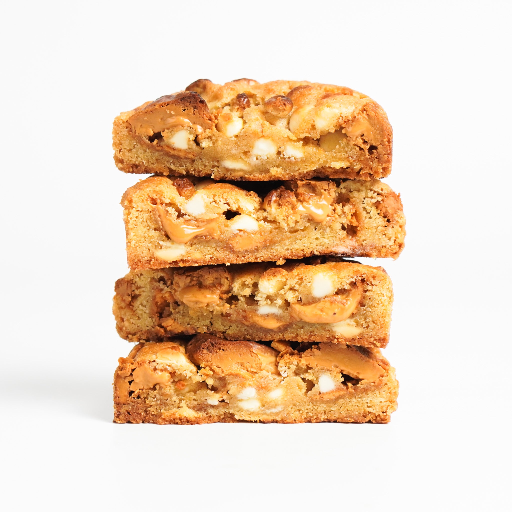 Caramelised White Chocolate Chunky Cookies