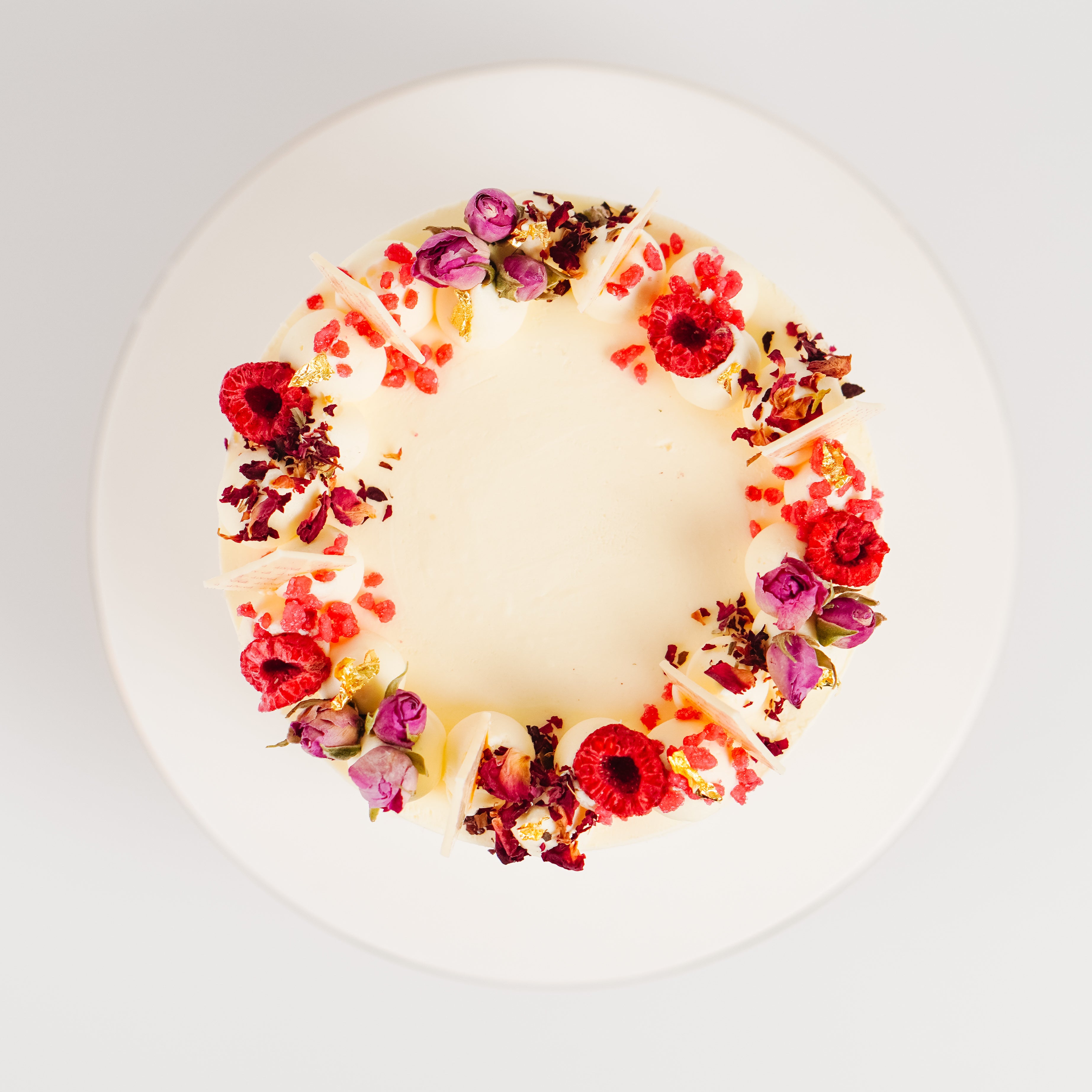 Rustic Petals Cake