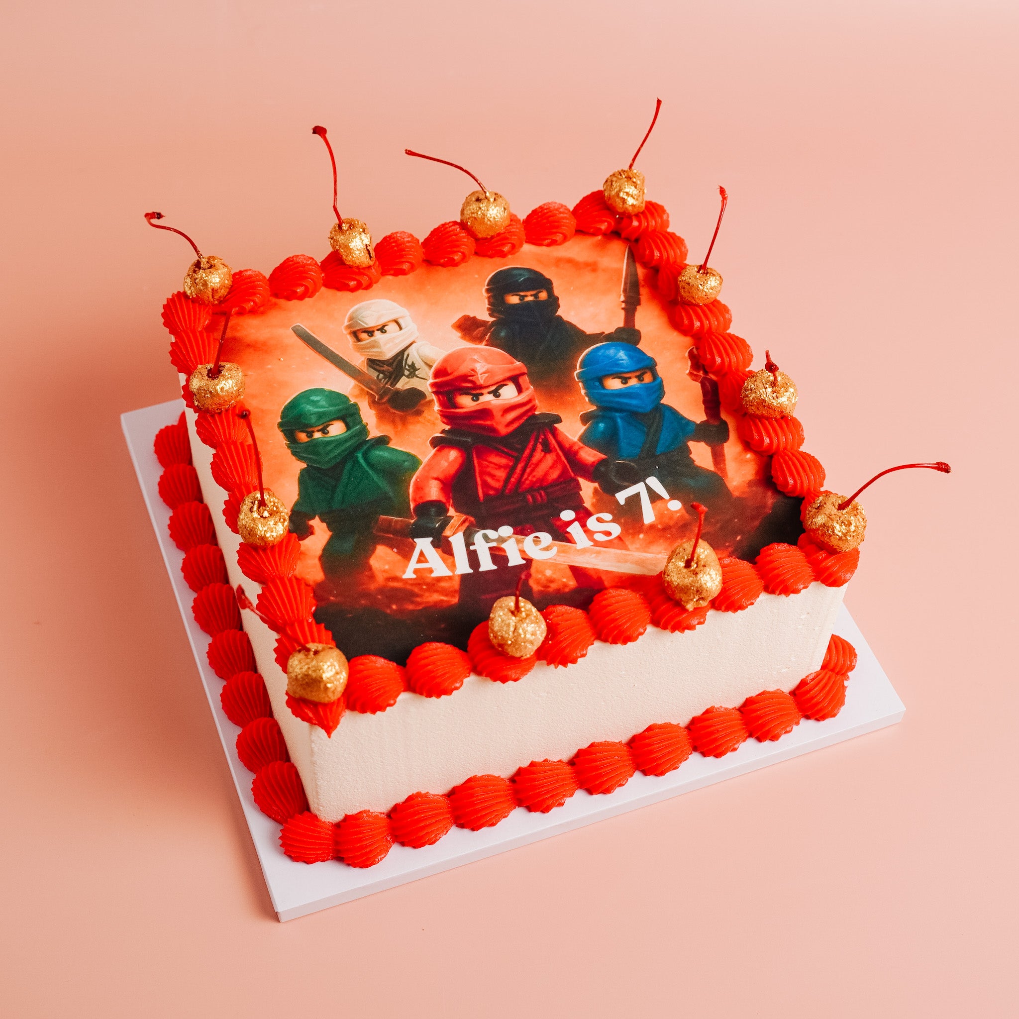 Ninjago Kids Birthday Cake