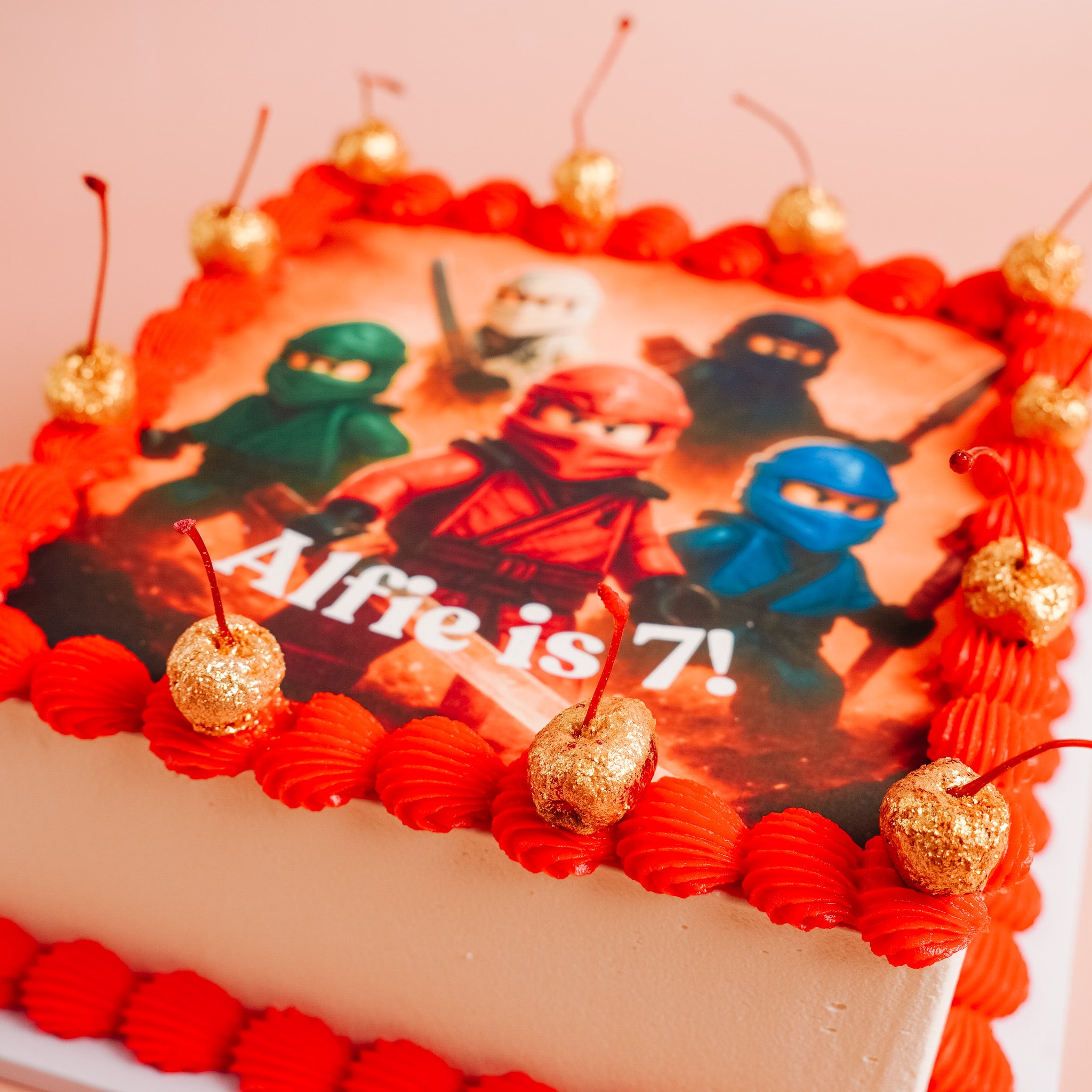 Ninjago Kids Birthday Cake