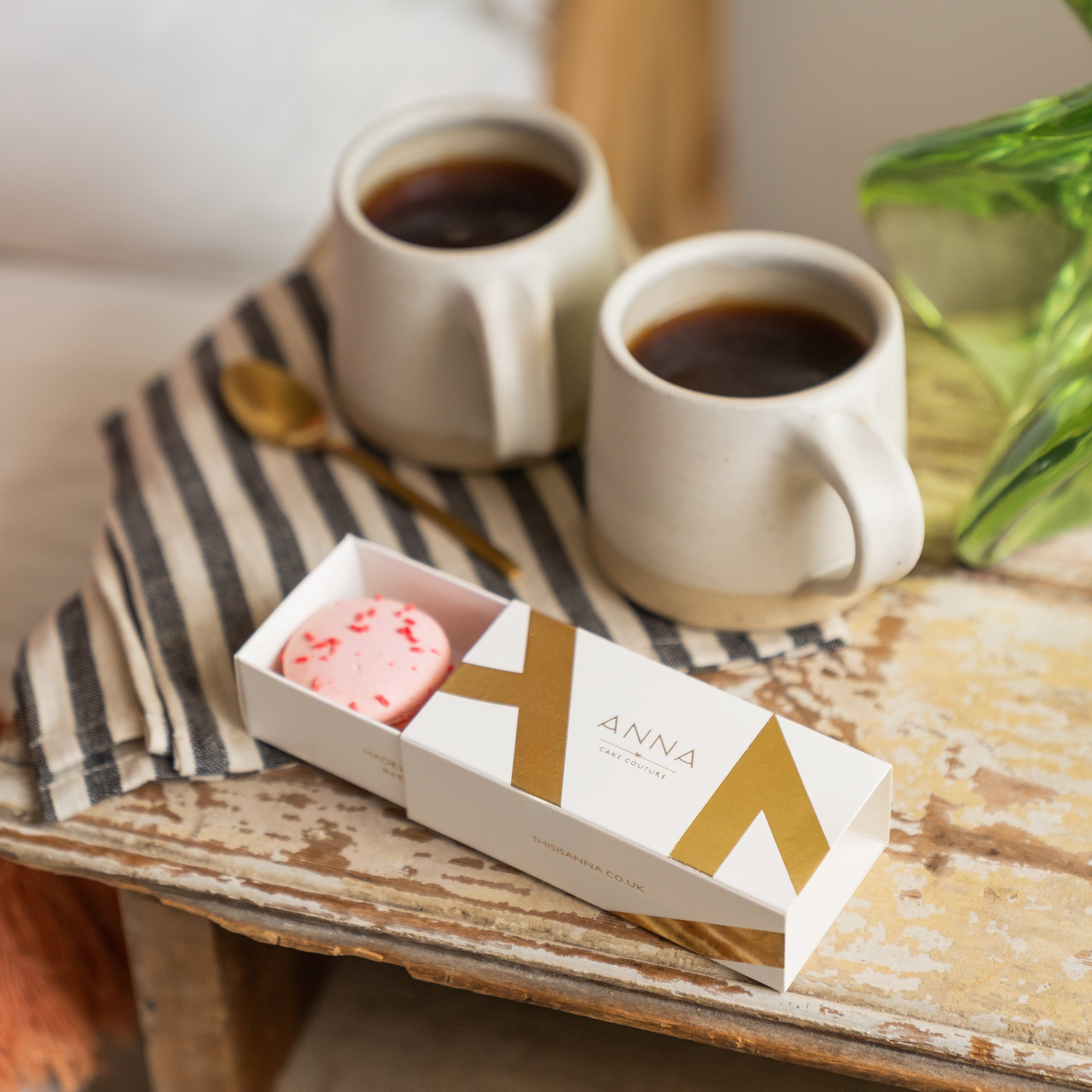 Macaron Matchbox Favours