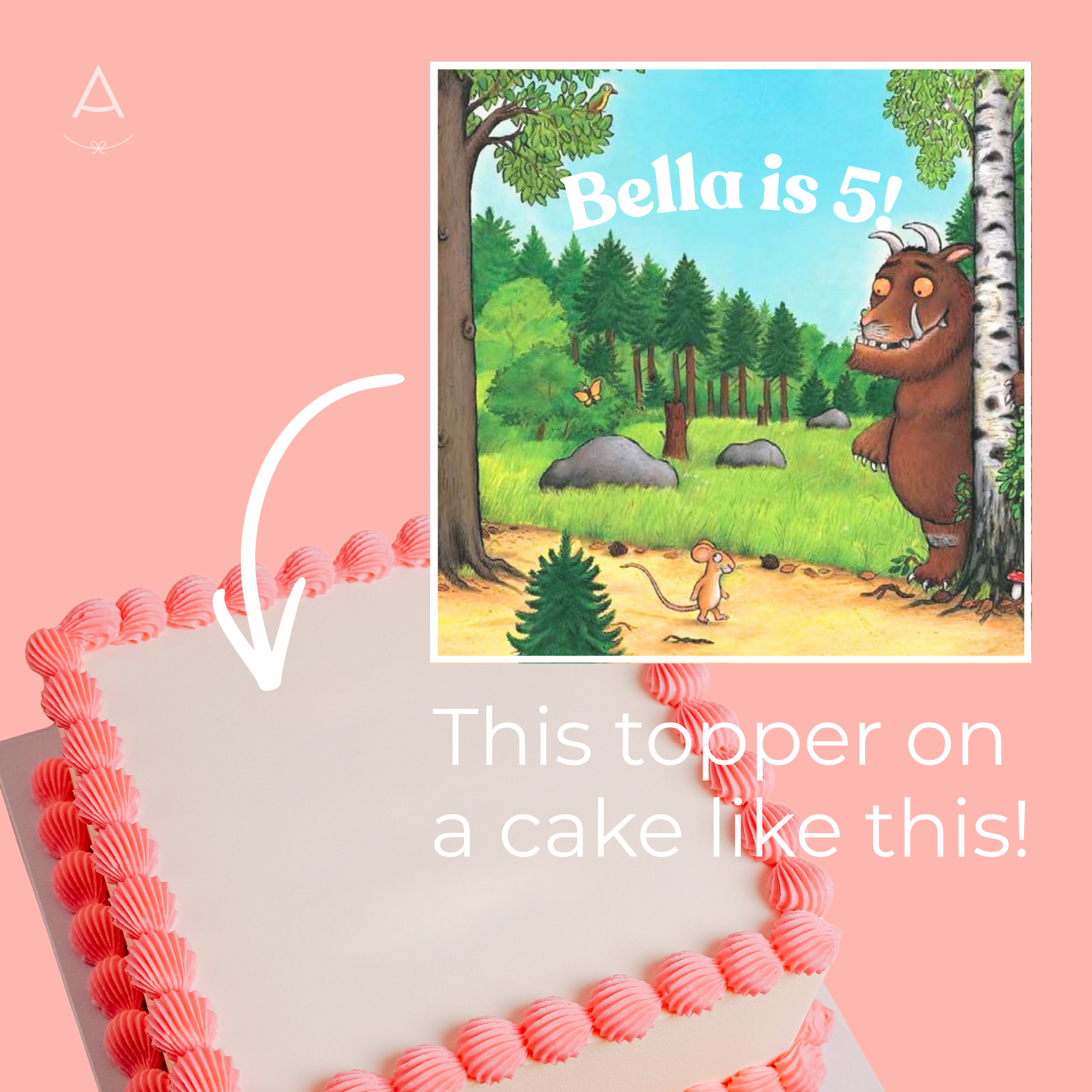 Gruffalo Kids Birthday Cake