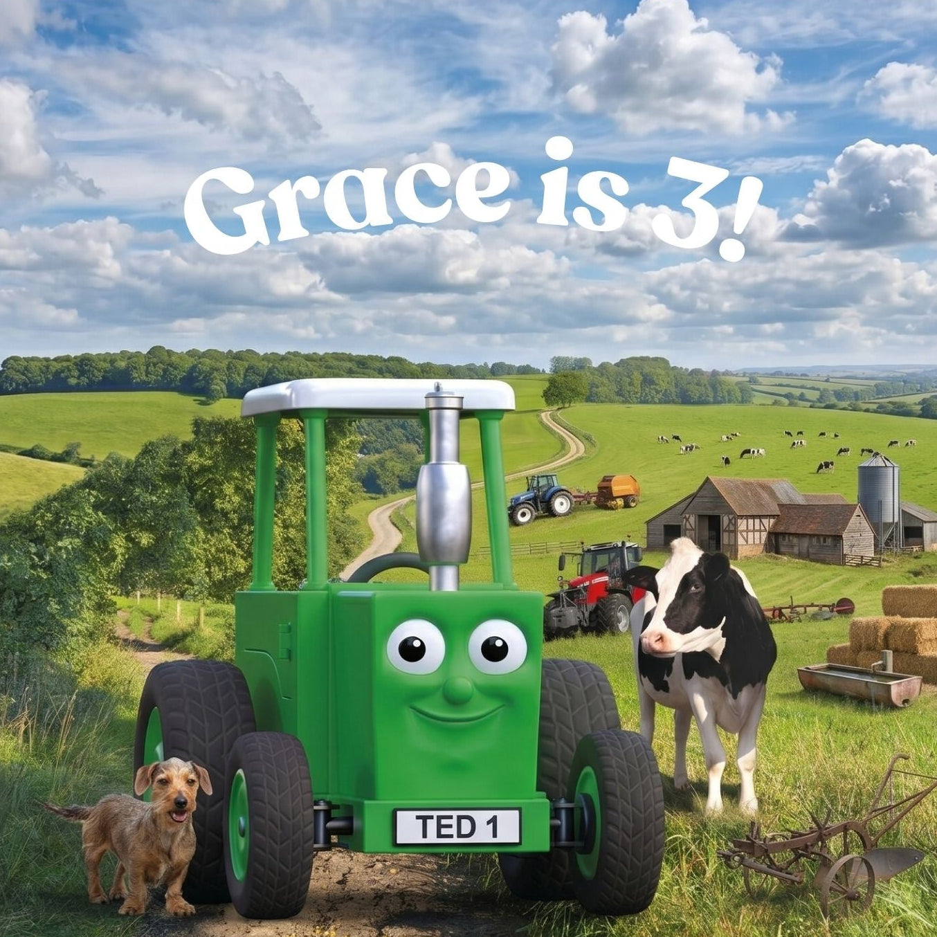Tractor Ted Birthday Cake