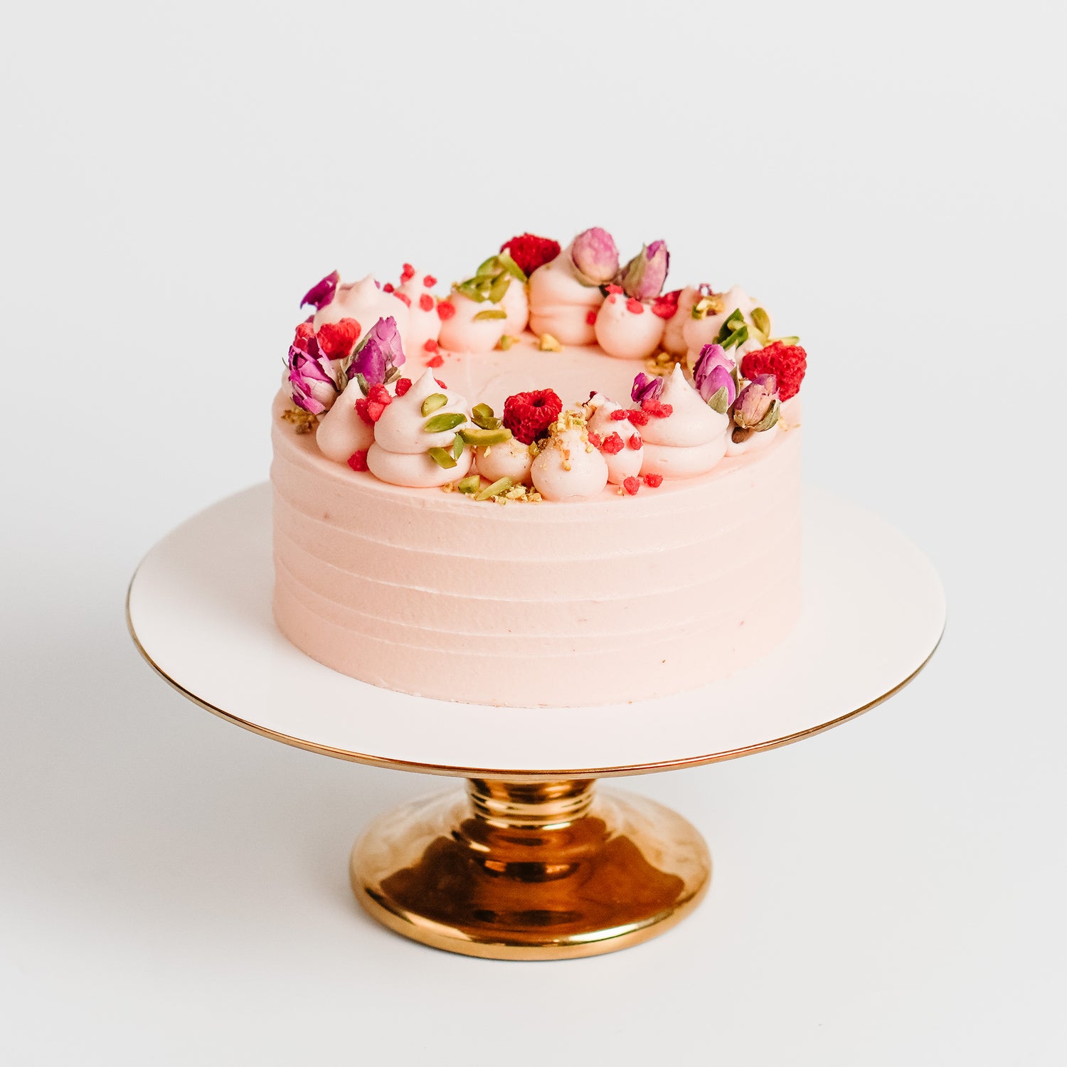 Rose, Raspberry & Pistachio - for Two
