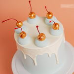 Load image into Gallery viewer, Gluten Free Cheeky Cherry Drip Cake
