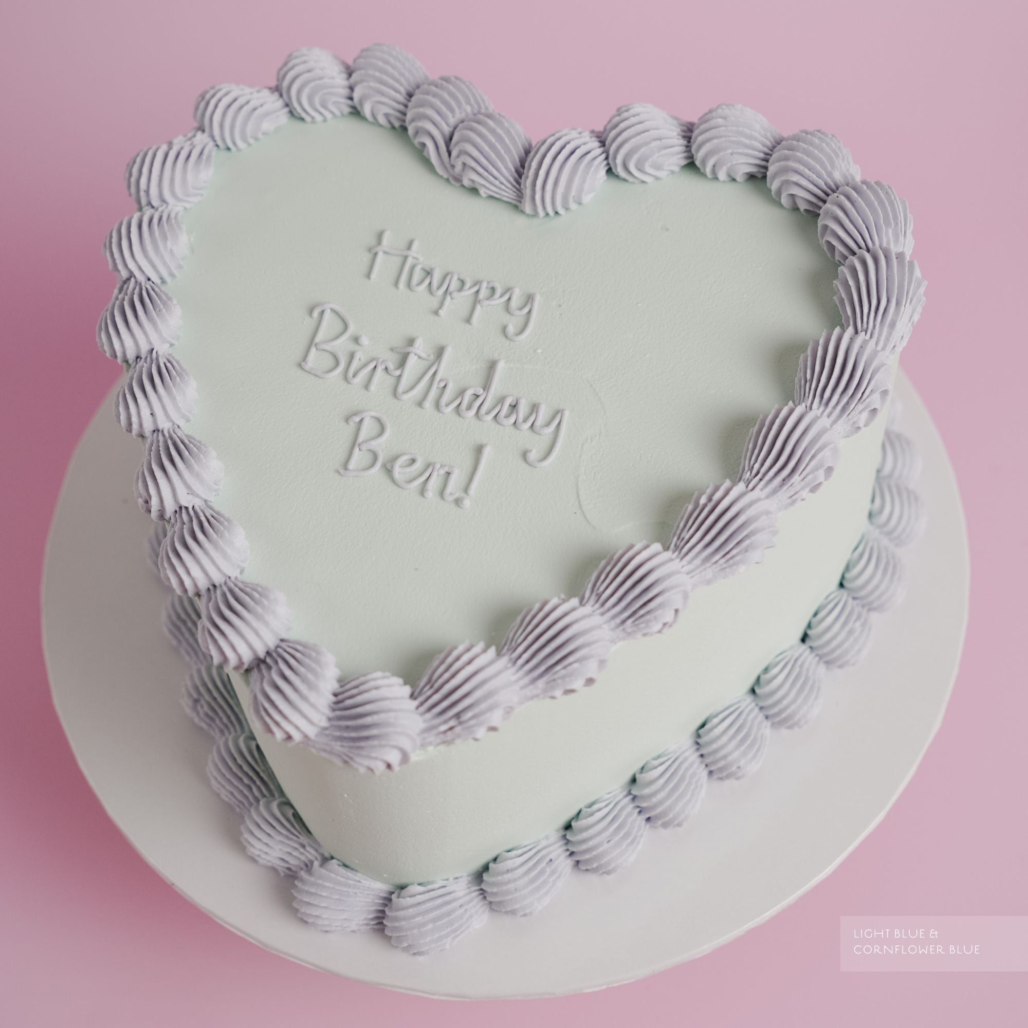 Heart Shell-ebrate Cake