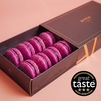 Sweetie Shop Sour Cherry Award Wining 12 piece Macaron Box