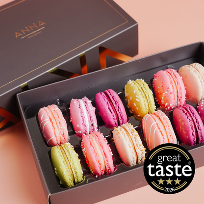Great Taste Award Winning 12 Piece Macaron Collection