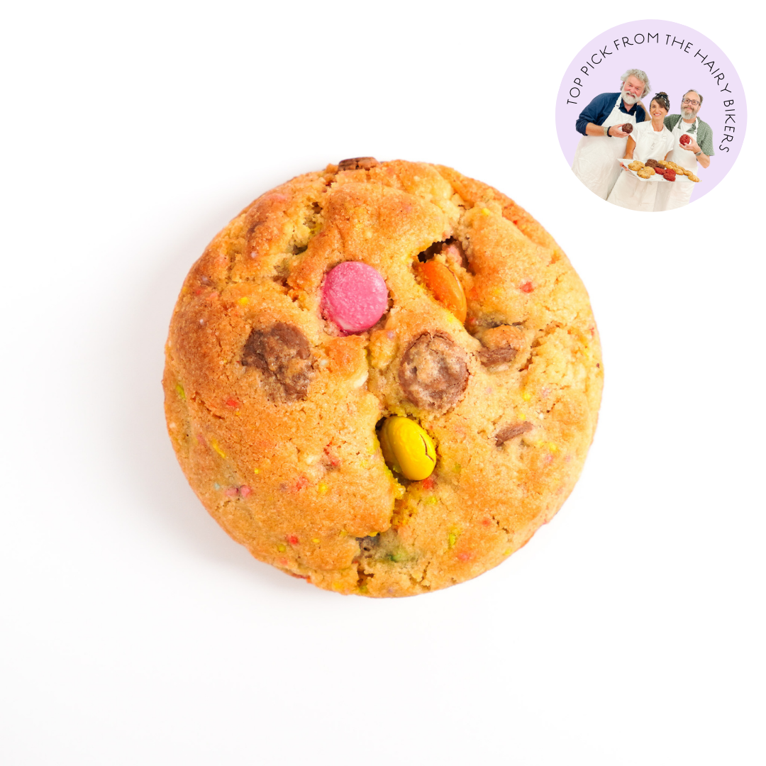 Cake Batter Sprinkle Chunky Cookies