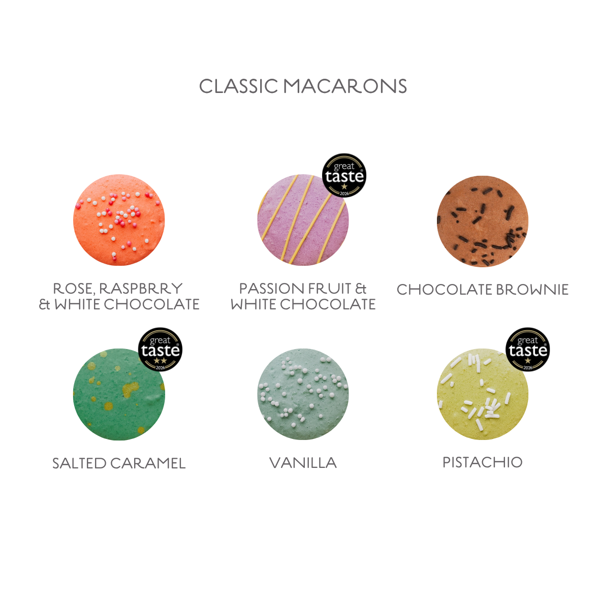 Classic Flavours Macaron Box