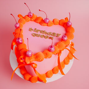 Heart Shell-ebrate Cake