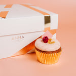 Load image into Gallery viewer, Rose, Raspberry &amp; Pistachio Cupcakes
