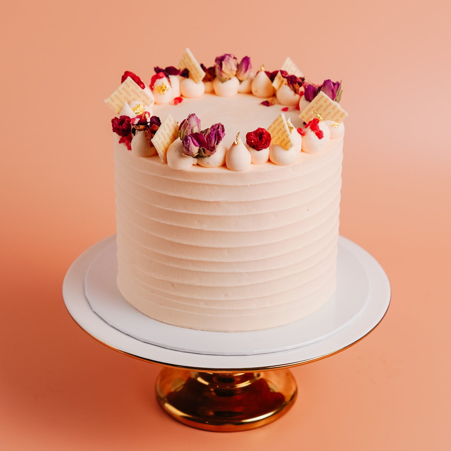 Rustic Petals Cake