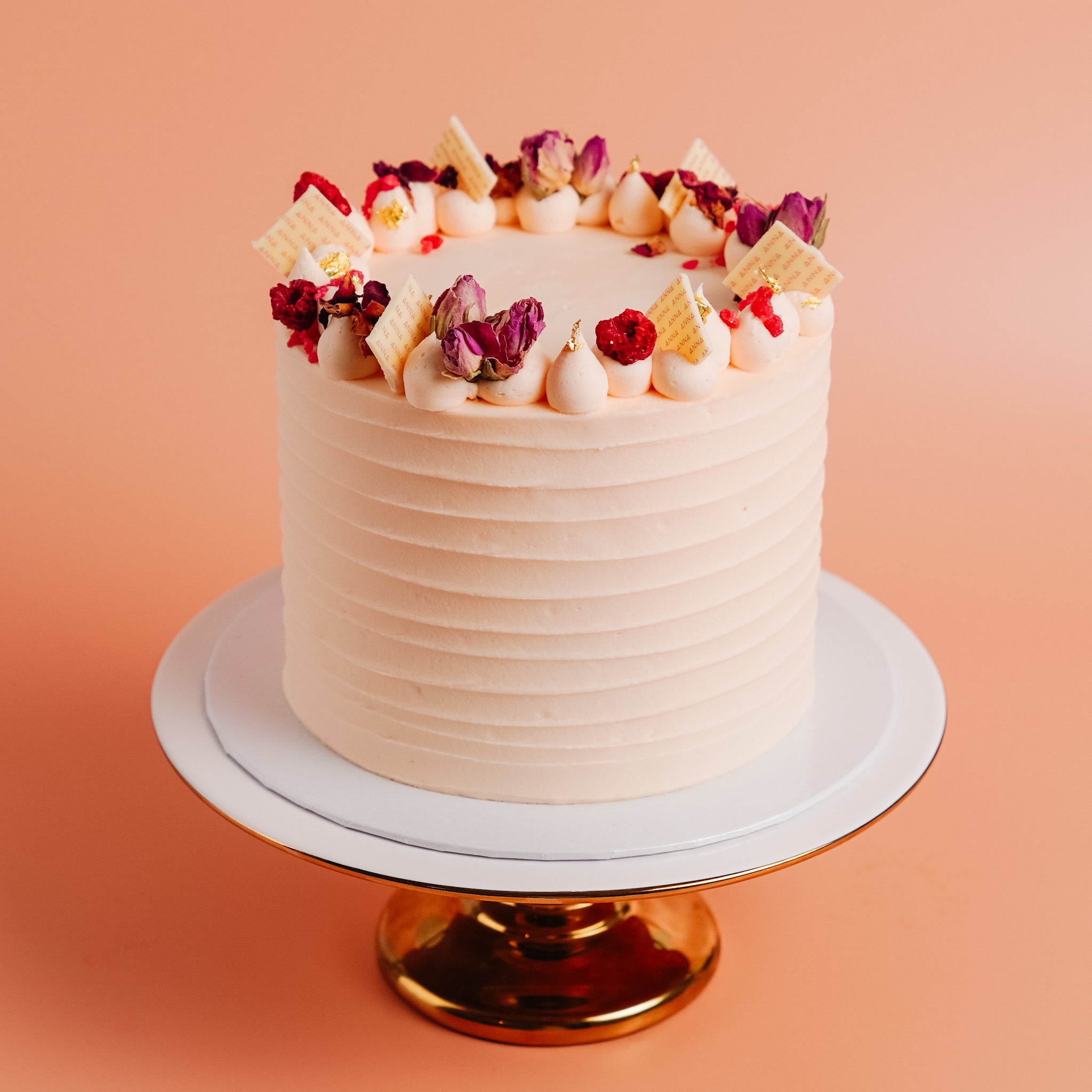 Rustic Petals Cake