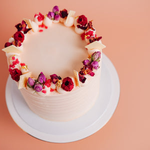 Rustic Petals Cake