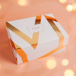 Load image into Gallery viewer, Personalised Christmas Navy Cracker Biscuit Box
