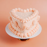 Load image into Gallery viewer, Frill Me Heart Cake
