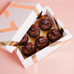 Load image into Gallery viewer, Chocolate Fudge Brownie Cupcakes
