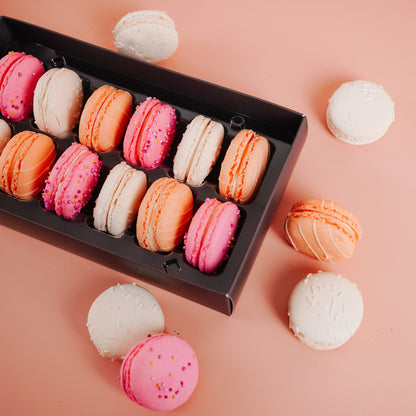 Shades of Pink | Mother’s Day 12 Piece Macaron Box