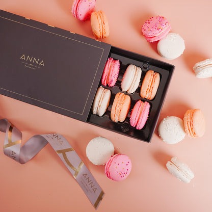 Shades of Pink | Mother’s Day 12 Piece Macaron Box