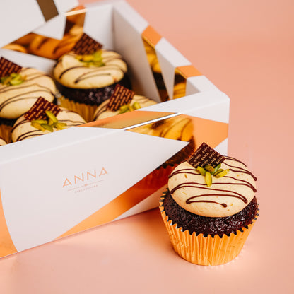 Chocolate &amp; Pistachio Cupcakes