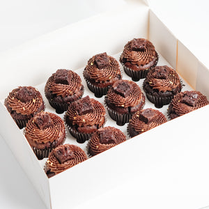 Chocolate Fudge Brownie Cupcakes