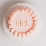 Load image into Gallery viewer, Gluten Free Minimal Birthday Cake - for Two
