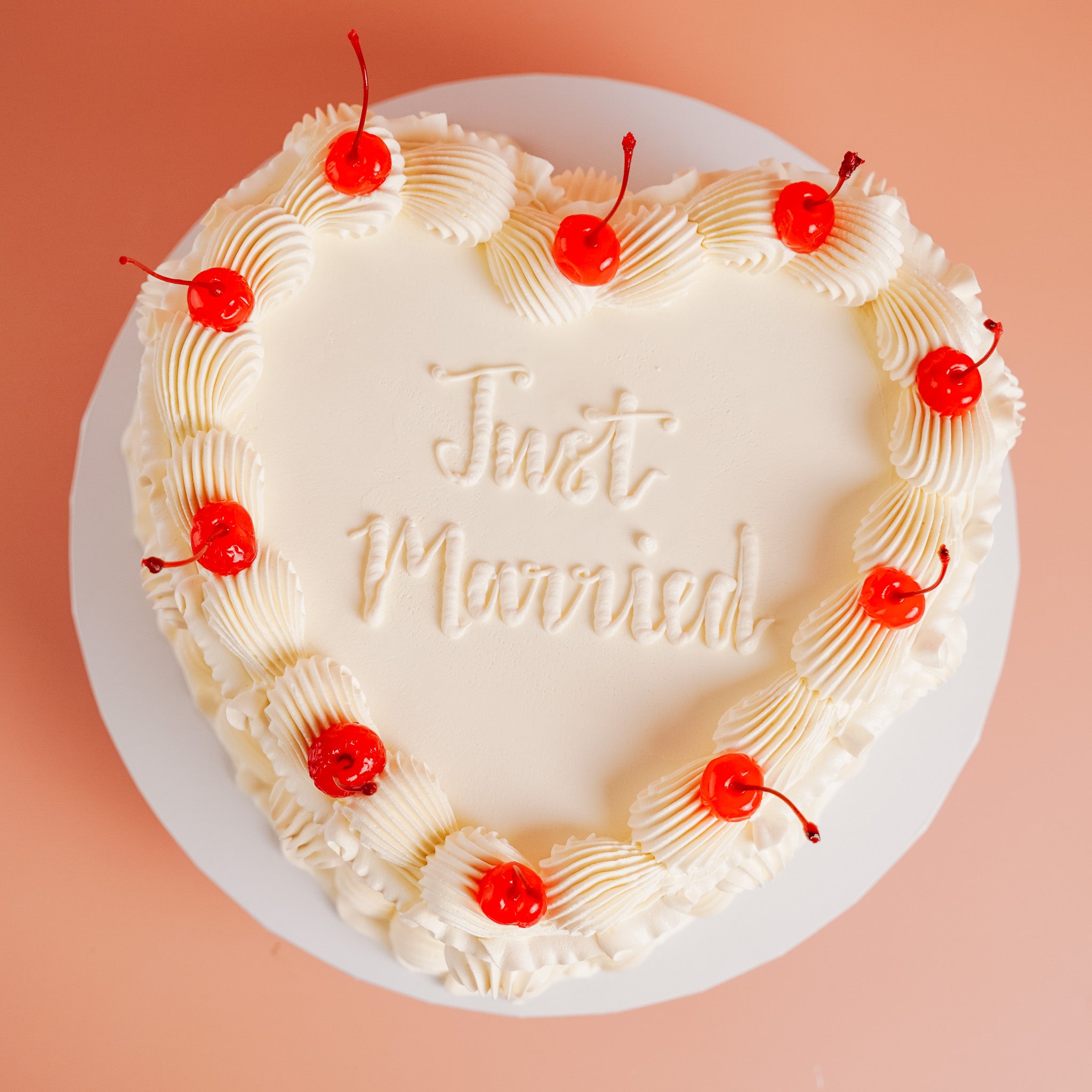 Frill Me Heart Cake