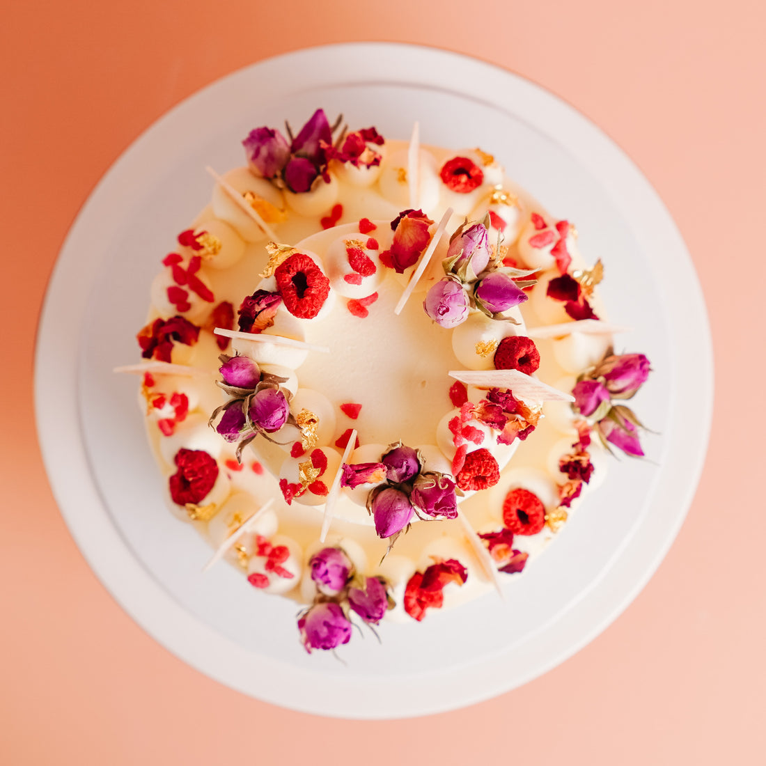 Rustic Petals Baby 2 Tier
