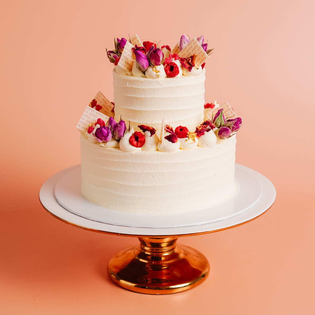Rustic Petals Baby 2 Tier