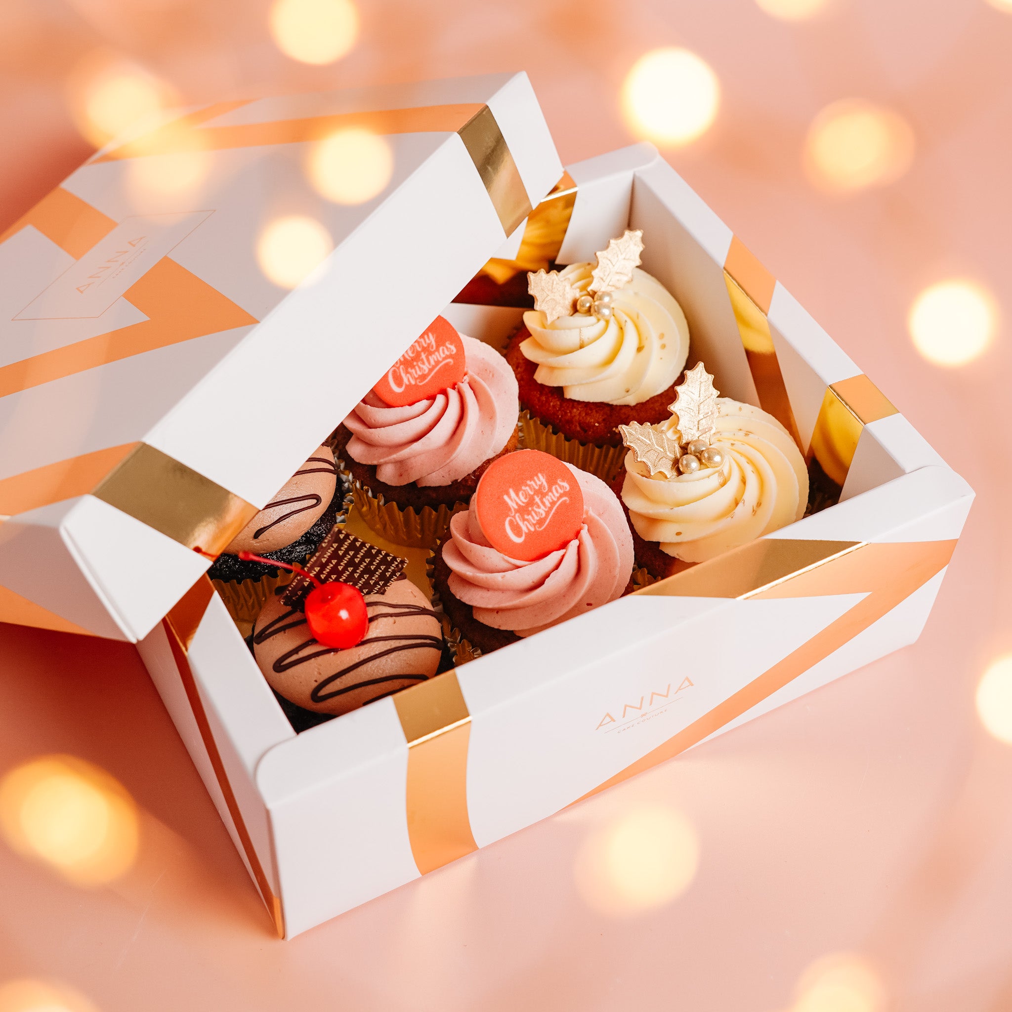 Christmas Cupcake Selection Box