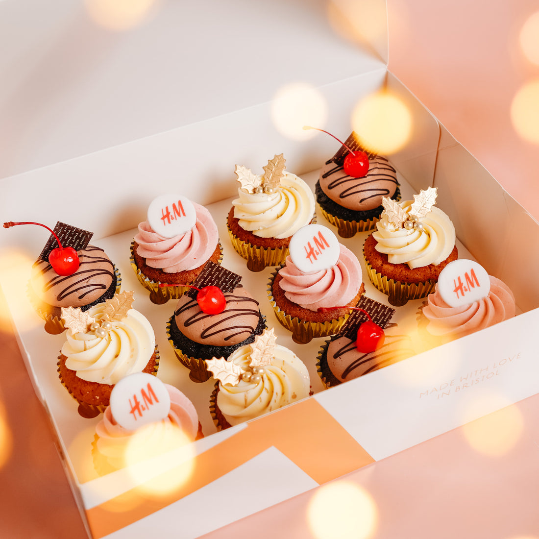 Corporate Christmas Cupcake Collection