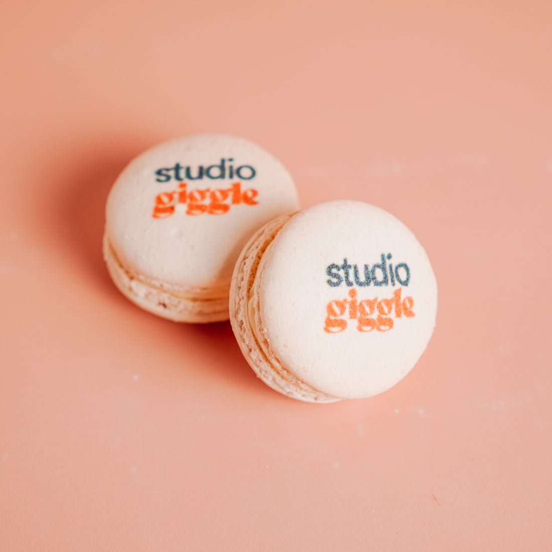 Branded Macaron Matchbox Favours