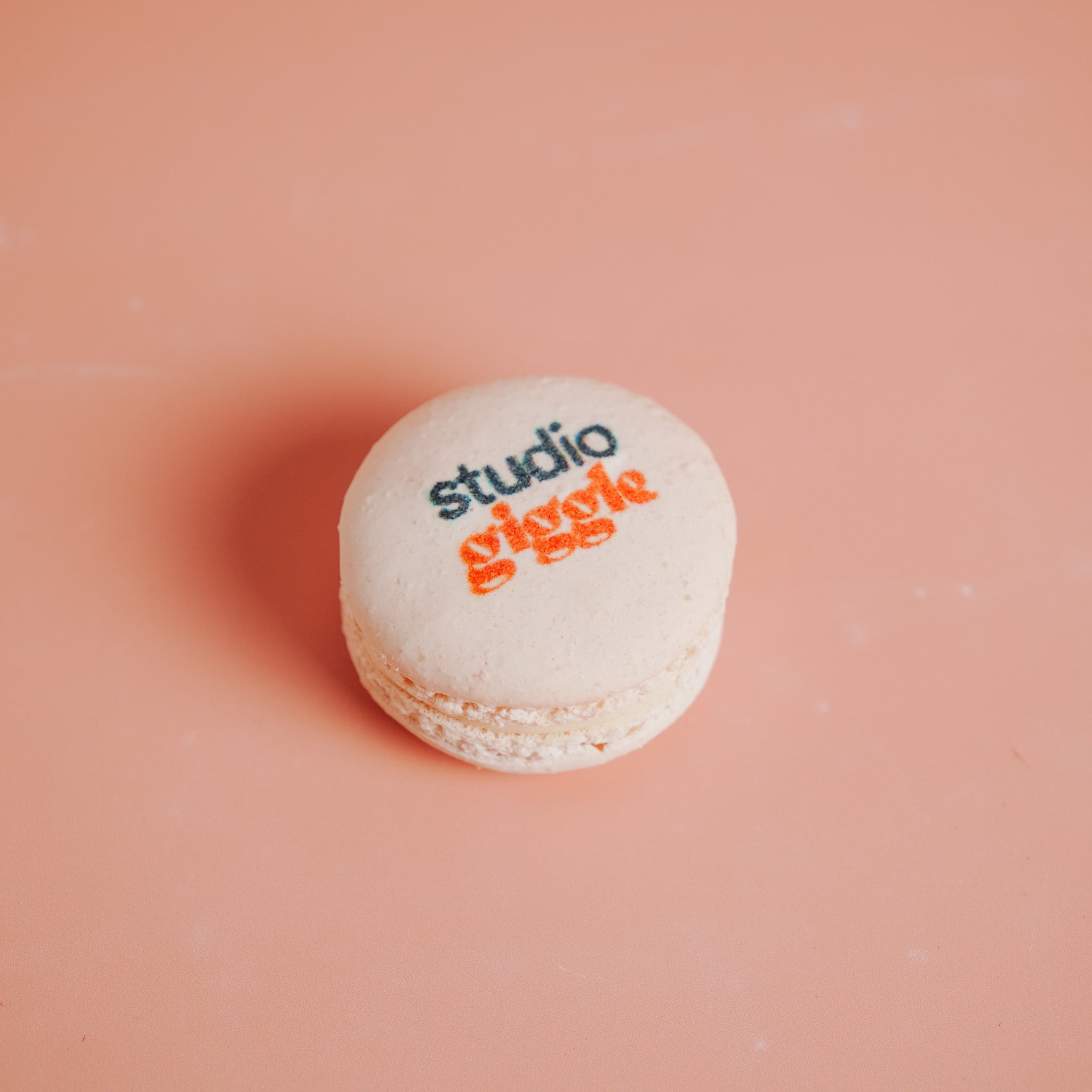 Branded Macaron Matchbox Favours