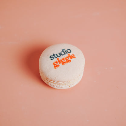 Branded Macaron Matchbox Favours