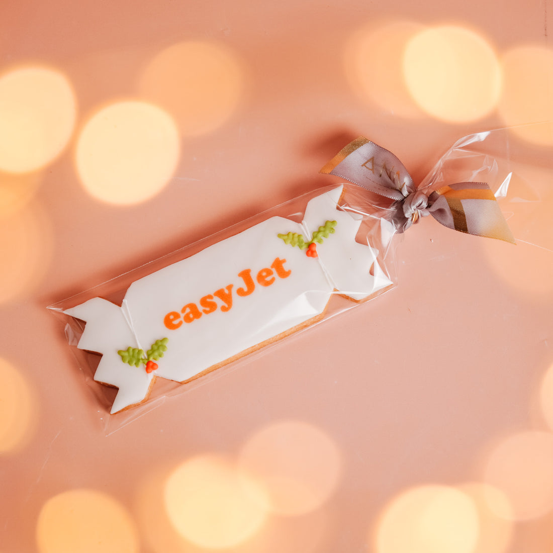 Logo Christmas Cracker Biscuit