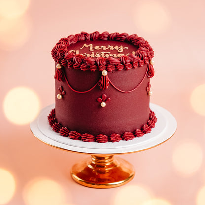 Festive Frills Cake