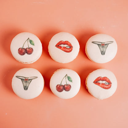 6-piece After Dark Macaron Box