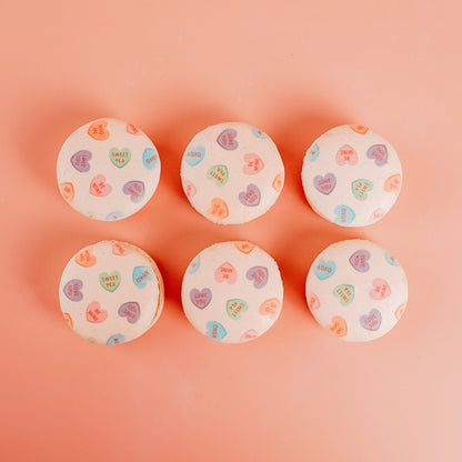 Love Hearts Macaron Box